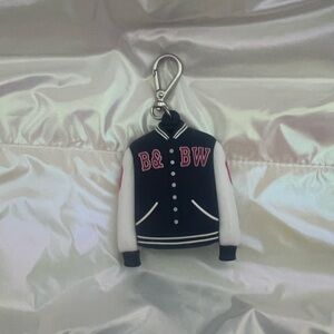 NWOT Bath and Body Works “90” Varsity Jacket PocketBac Clip Holder